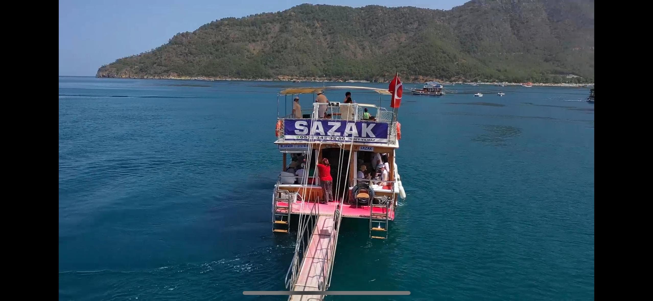 Adrasan koy manzarası